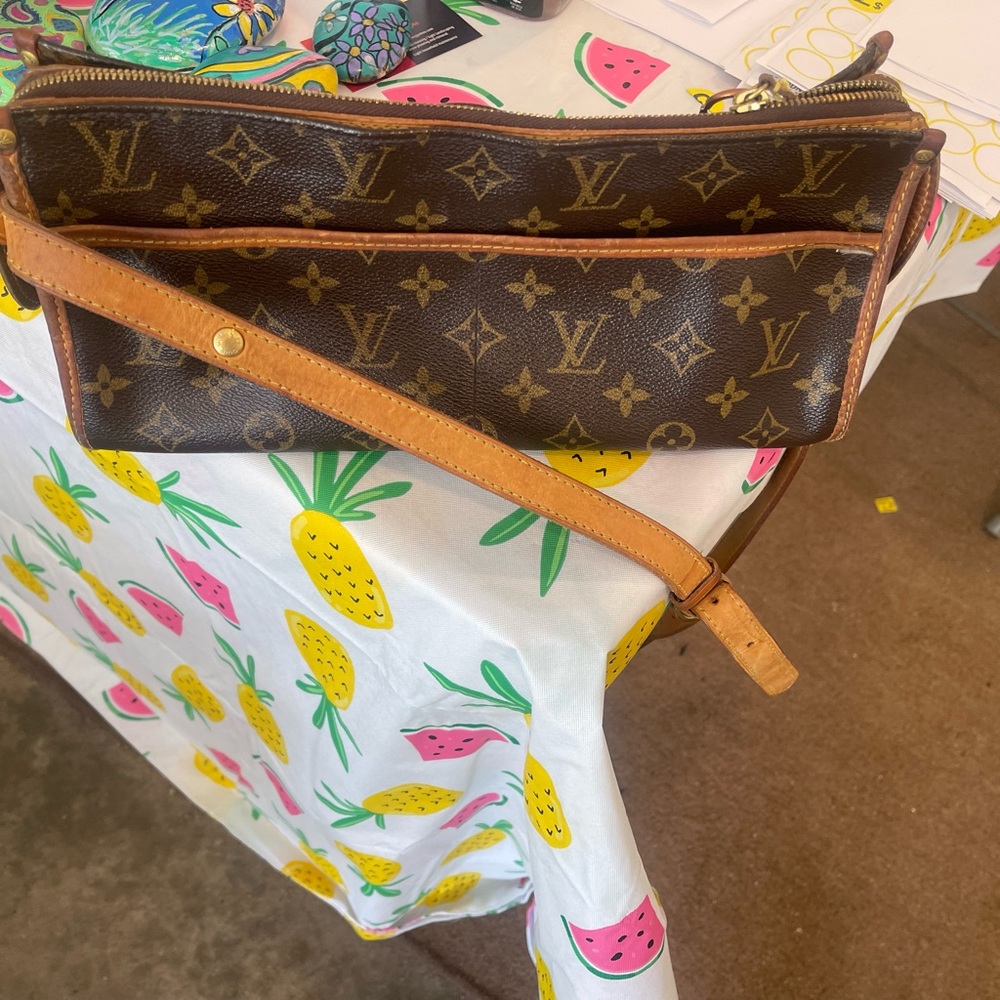 Louie bag that’s been used a lot !